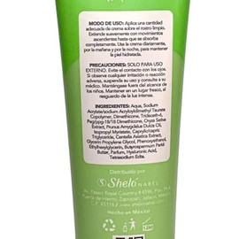 Sheló Nabel Crema Facial de Arroz con Ácido Hialurónico, Extractos Naturales, 100 ml