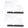 4Pcs Multifunctional Fan Scale Ruler Plastic Drafting Foldable Architect Tool