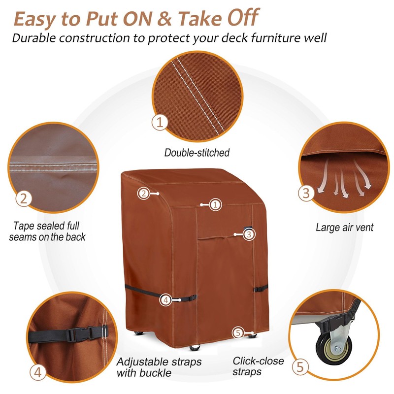 NettyPro Grill Cover Heavy Duty Waterproof 32 inch, Outdoor 2