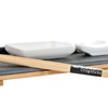 SUSHI Set 9 Bamboo Pizarra 30 x 10 x 3.5