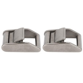 Stainless Steel Heavy Duty Cam Flap Buckles, Adjustable Lashing Cargo Straps, 27mm for Ships, Luggage, Cargo