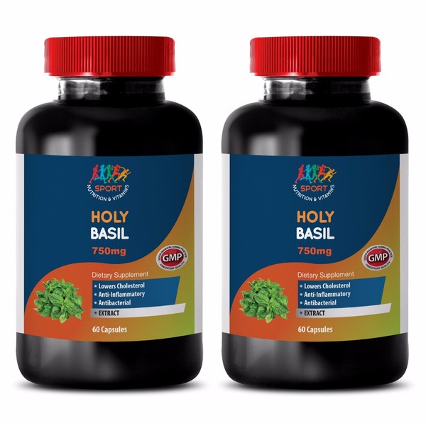 Antioxidant Diet - Holy Basil 745mg - Holy Basil Pills 2B