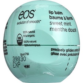 eos Bálsamo labial Sweet Mint Sphere, 0.25 oz