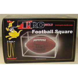 Pro Mold Full Size Football Holder Cube Display Case UV Protection