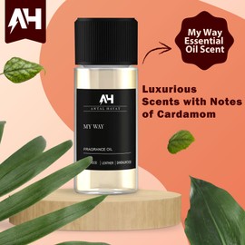 Diffuser Essential Oils Set - Antal Hayat Sandalwood Diffuser Oil - 5 Star Hotel Inspired Scents - Home Luxury Scents, Pack of 3 x 20ml Bottles (0.67, My Way, 24K Magic, Dream on)