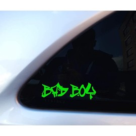 2X Bad Boy Stickers, Vinyl Decal Car Window Bumper Sticker, JDM Stickers, 4x4, Funny Caravan Sticker, 120mm