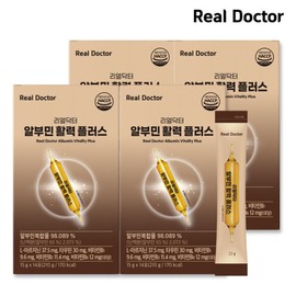formulaReal Doctor Real Doctor Albumin Vitality Plus 15g 14 packs x 4 / 리얼닥터 알부민 활력 플러스 15g 14포 x 4개