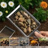 MCSDFN 2 PCS 2-in-1 Gardening Soil Sifter Set with 2/2.8mm