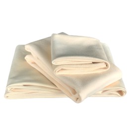 Toalla de secado de gamuza de piel real, súper absorbente, de secado rápido, gamuza natural, accesorio de paño de lavado de autos (7.25 pies cuadrados en total)