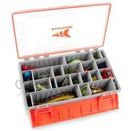 KastKing HyperSeal Waterproof Tackle Box, 3700 Deep Tackle Trays, Fishing Tackle Box Organizer With Removable Dividers, Fishing Gear & Fishing Accessories Storage