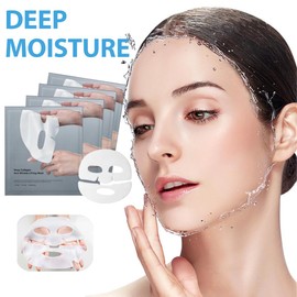 HAMKU Collagen Mask 4Pcs Bio Collagen Maske Overnight, Hydratisierende Übernachtmaske, Anti-aging Kollagen Gesichtsmaske