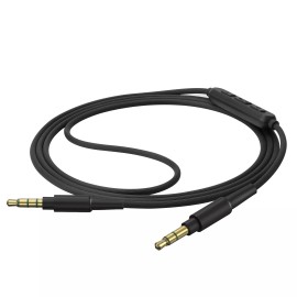 skullcandy Geekria Audio Cable with Mic for Skullcandy Hesh3 Crusher Evo ANC Grind (4 ft)