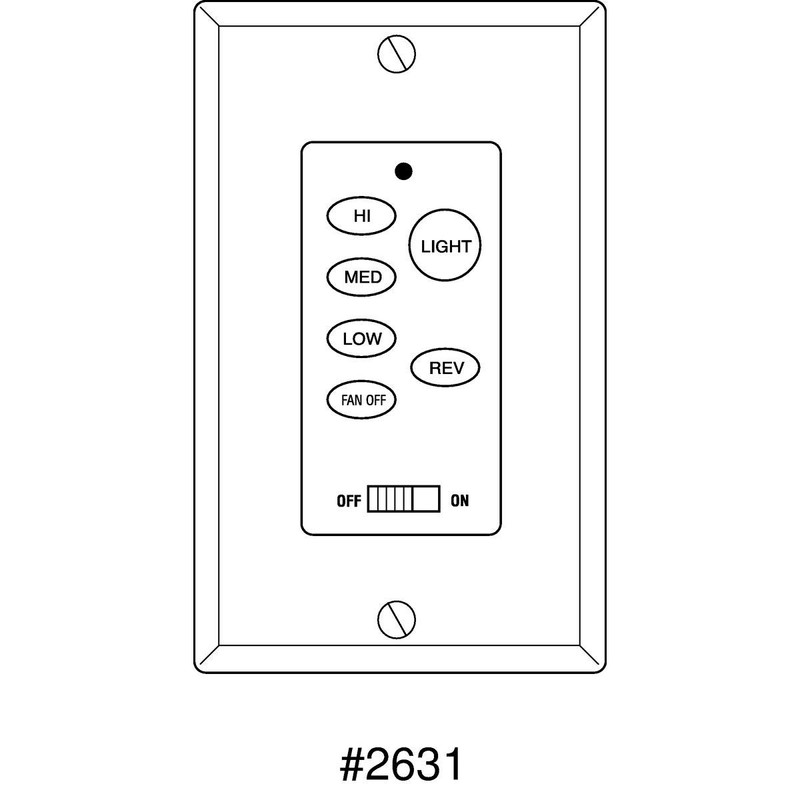 Progress Lighting P2631-30 AirPro Control Ceiling Fans, 2-3/4-Inch Width x