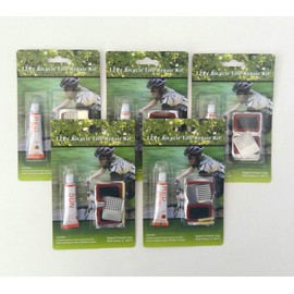 Black Duck Brand (Set of 5) 12 Piece Bicycle Repair Kit