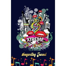 Creative music style design Songwriting Journal: Songwriter's Journal Blank Sheet Music (Diary, Notebook), Book Music Gifts For Women Men Kid Teen - 100 Pages 6x9 in