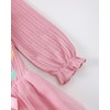 Rosibel Toddler Girl Long Sleeve Dress Girls Fall Pink Tutu