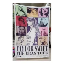 CUPRISHDIKALUR STORE Frazada Cobija Artista Taylor Swift Individual Ultra Suave