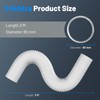 Yrichtra Exhaust Hose Diameter 75 mm, 3 m Flex Pipe,