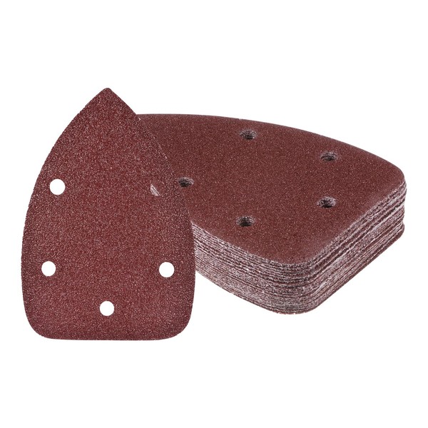 Kozelo Pack of 25 Mouse Sander Detail Sandpaper - [40