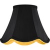 GOSO Small Black Lamp Shades, 4×8×6.4 IN Spider, Set of