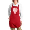 Fabulous Premium-Küchenschürze Rot His Better Half Wedding Anniversary Celebration Gift
