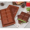 Kamehame Deep Chocolate Bar Molds 2 Pack, Large and Thick