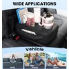 Back Seat Cup Holder for Car, PU Leather Couch Sofa