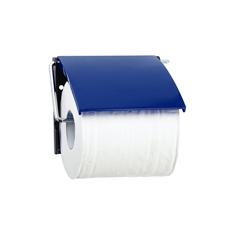 MSV Polystyrene Toilet Roll Holder in Dark Blue, 30 x