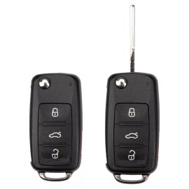 For Volkswagen 2 For Volkswagen 4 Button Remote Flip Smart Key Proximity NBG010206T 5K0837202AK
