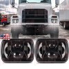 Unbranded Newest 2pc 5x7" 7x6" LED Headlight Projector for Mack