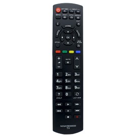 N2QAYB000830 Fernbedienung Ersatz für Panasonic TV TX-32AS600E TX-32AS600Y TX-32ASF607 TX-32ASN608 TX-32AST606 TX-32ASW504 TX-32ASX603 TX-32ASX6099 TX-39. AS500B TX-39AS500E TX-39AS500Y