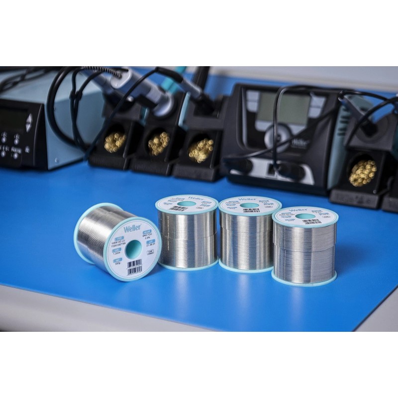 Weller WSW Solder Wire 100 Continuous Flux Core Optimized Performance