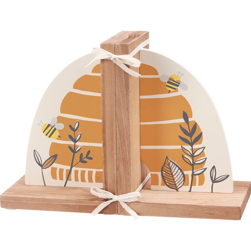 Primitives by Kathy Bee Skep Decorative Bookends