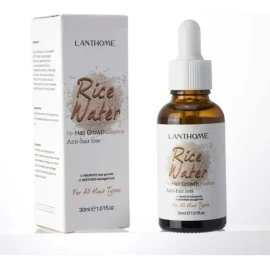 Agua De Arroz Para El Crecimiento Del Cabello, Suero Capilar