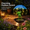 Solar Frog Bird Feeder Garden Light for Outdoor Décor –