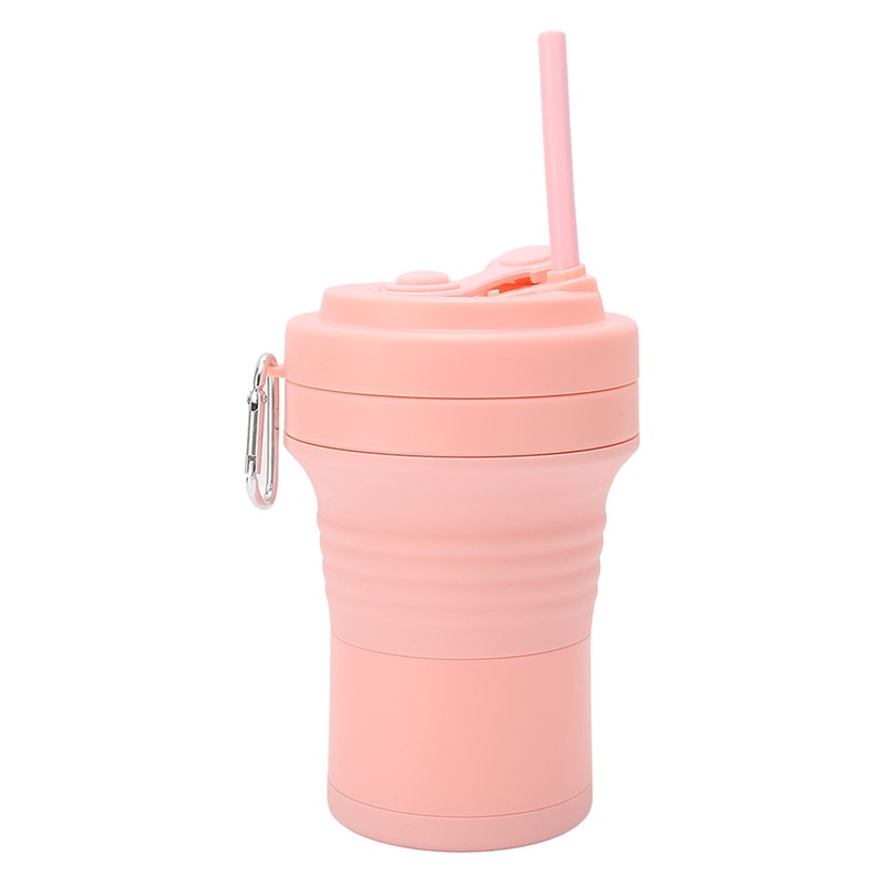 Folding Coffee Cup Silicone Heat Insulation Good Sealing Collapsible Water