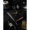 ZXHQ Lock Diary with Pen, A5 Ruled 240 Pages PU