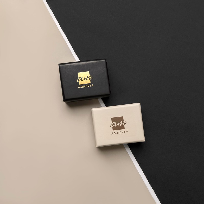 Amberta Women's Hammered Ring 925 Sterling Silver, Sterling Silver