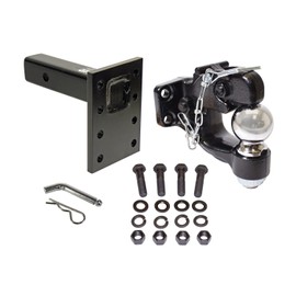 Rigid Hitch Incorporated Combination Pintle Hook w/ 2-5/16" Ball, Mounting Plate and Hardware