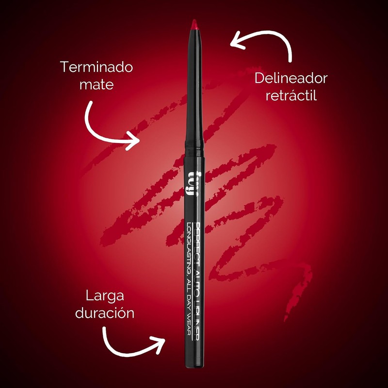 Labial Mate y Delineador IVY + Gloss Hidratante Nicka K