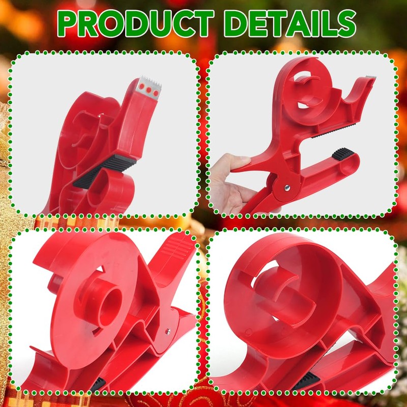 HTHL Wrapping Paper Cutter, 1 Pair Tabletop Gift Wrapping Tool,