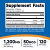 Nutricost カルシウム (1200mg) ビタミンD3 (50mcg) 配合 240タブレット Non-GMO グルテンフリー