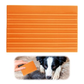 Pet Hair Removal Tool, Pet Hair Removal Brush, Hair Removal Brush for Cats for Hair Scraper for Bed, Couch, Carpet, Household Surfaces, Portable Pet Hair Remover 4.72 Inches