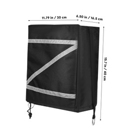 FUNOMOCYA Rv Trailer Accessories Waterproof Cover Oxford Fabric Jack Cover for Electric Tongue Jack Camping Must Have