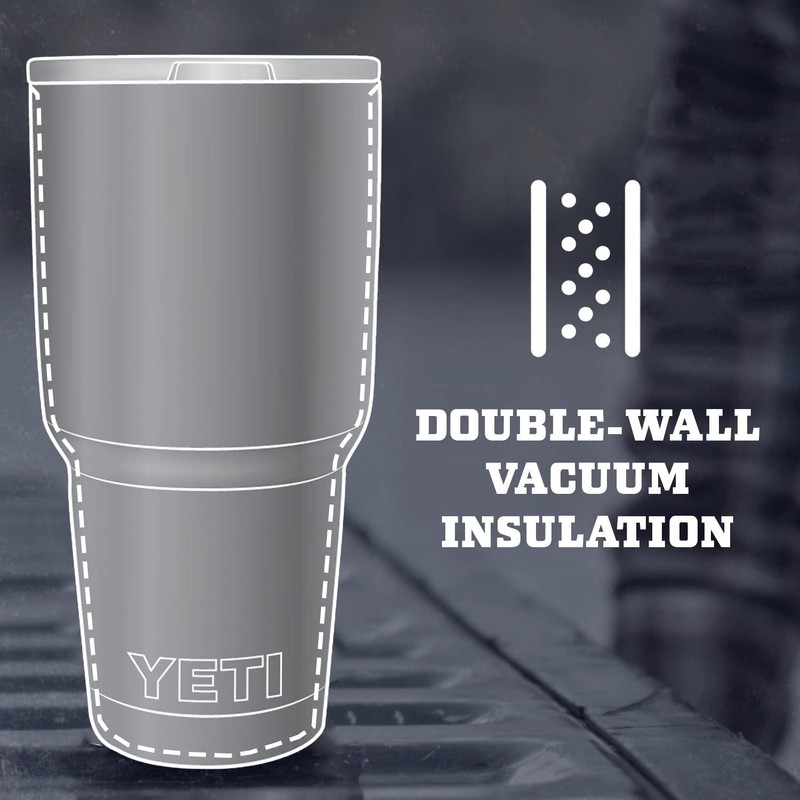 YETI Rambler 30 oz Tumbler, Stainless Steel, Vacuum Insulated with
