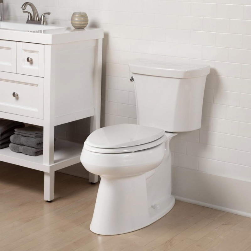 Mayfair Cassel Slow Close Toilet Seat, Easy Clean, Non Slip