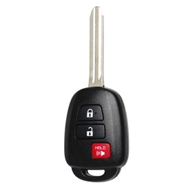 Key Fob Keyless Entry Fits for Toyota Tacoma RAV4 Prius C 4Runner 2013 2014 2015 2016 2017 2018 2019 Remote Control Head Key Replacement HYQ12BDM HYQ12BEL, 89070-42820, 89070-42D30 H Chip