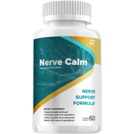 Nerve Calm (1 Pack) Nerve Calm Capsules – NerveCalm All Natural Glycogen Support