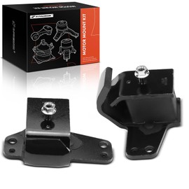 A-Premium 2PCS Front Left and Right Engine Motor Mount Kit Compatible with Nissan 720 1986, D21 1986-1994, Pickup 1995-1997, 2.4L, Replace# 1121018G01