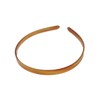 VINGTAINE HK-58-CAMEL Simple Headband, Tortoise Shell Style, Elegant, Chic Women's